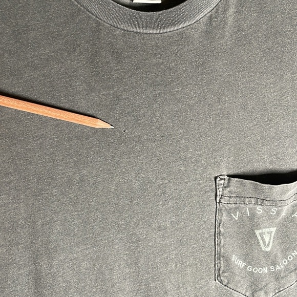Visla Men’s Gray T-shirt size - Picture 7 of 7